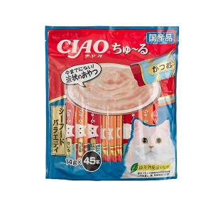 챠오츄르 고양이 간식 해산물 참치맛 14g X 45개 - 알파앤오메가
