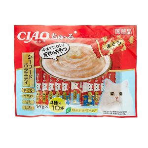 챠오츄르 고양이 간식 참치맛 14g X 40개입 - 알파앤오메가