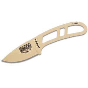 초특가K ESEE Knives CAN-DT-E 유틸리티 캠핑 나이프 - 알파앤오메가