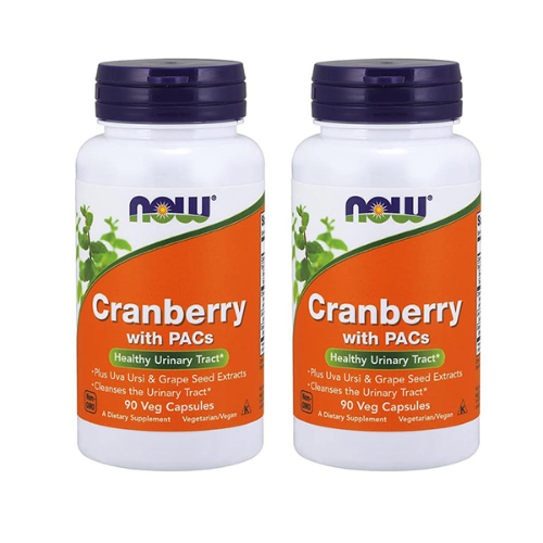 나우푸드 크랜베리 Cranberry + PACs 90캡슐 x 2병 - 알파앤오메가