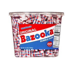 Bazooka 바쥬카 버블껌 풍선껌 오리지널 225개입 - 알파앤오메가